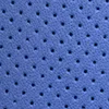 Blue Perforated Leather