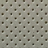 Grey Perforated Leather
