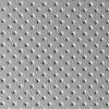 White Perforated Leather